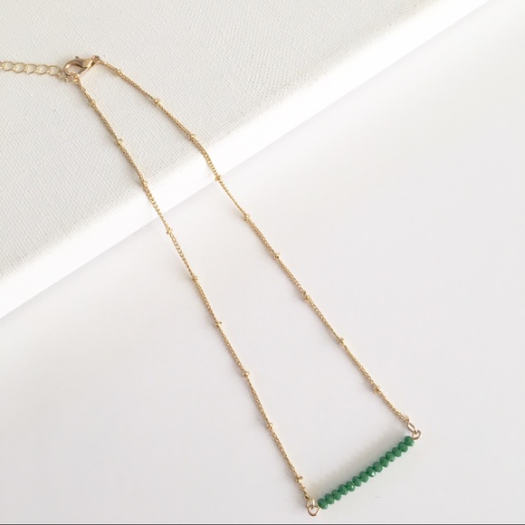 CHICBOMB Jewelry - High quality dainty stone beads charm necklace